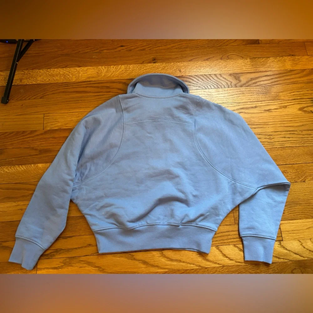 Wild Fable Light Blue Half-Zip Sweatshirt - Picture 3 of 3